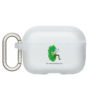 AirPods Pro 2 AirPods Case 透明 - 瑞克和莫蒂 Rick and Morty - 時空傳送門OUT
