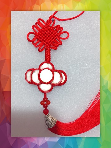 好心情手工編織中國結藝DIY特色掛件硬幣財運亨通車掛飾成品