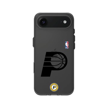 iPhone Air Clear (相機按鈕) 酷墨灰 - NBA - B&W-印第安納溜馬 Indiana Pacers B&W