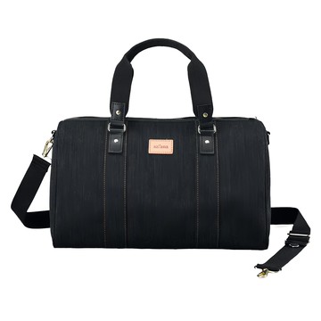 satana Denim大波士頓包  丹寧黑色  均碼