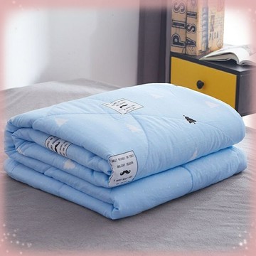 全棉秋被  空調被 薄被 夏被  水洗被 家用宿舍薄被子   單人  雙人四季被  涼感被 可水洗秋季被子
