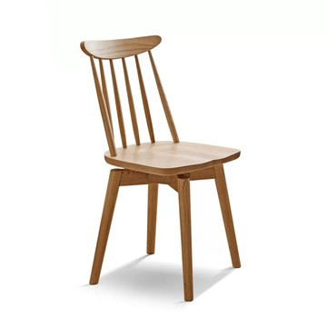 hoi! 源氏木語柏林橡木原木色旋轉溫莎椅餐椅 Y28S01