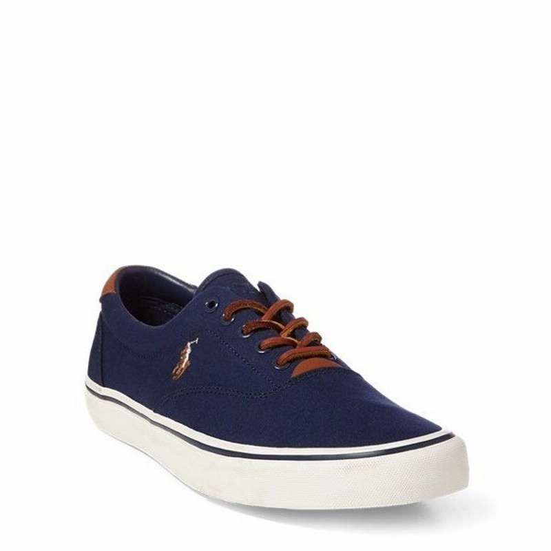 ラルフローレン メンズ スニーカー Polo Ralph Lauren Thorton Canvas Low Top Sneaker キャンバスシューズ Navy 通販 Lineポイント最大0 5 Get Lineショッピング