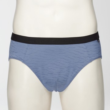 SOLIS 綠色奇兵系列M-XXL素面貼身三角男內褲(夜幕藍)