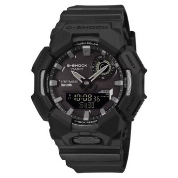 CASIO卡西歐 G-SHOCK 精細雕琢 藍芽太陽能電力 雙顯錶款 黑色 GA-B010-1A1_49.3mm