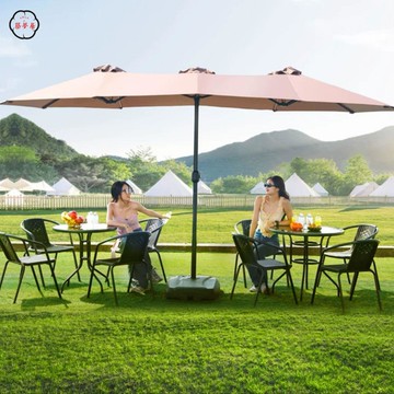 免運 工廠直銷 戶外遮陽傘 中柱傘 羅馬傘 香蕉傘 擺攤傘 庭院傘 戶外三頭遮陽傘咖啡大概別墅花園庭院傘陽臺露天商鋪外擺太陽傘店長推薦/特惠 工廠現貨出 特價出 全館折扣 售後保障 zm5319