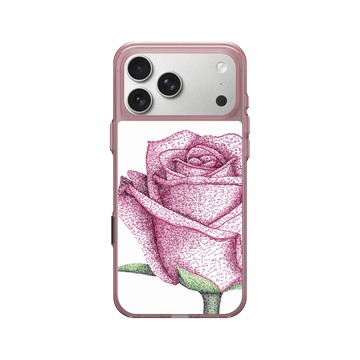 iPhone 17 Pro Max Clear (相機按鈕) 晶醺玫 - MOLECULARTS - 玫瑰