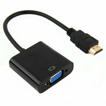 hdmi轉vga線 轉接線 hdmi to vga 轉換器 高清轉換器 1080P 轉接頭【DL295】 123便利屋
