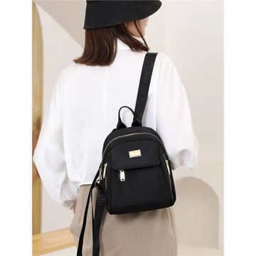馳豹2025新款時尚迷你小背包女輕便尼龍牛津布雙肩包時尚帆布百搭