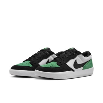 【NIKE】NIKE SB FORCE 58 男 滑板鞋 麂皮 帆布 黑綠白-DV5477101