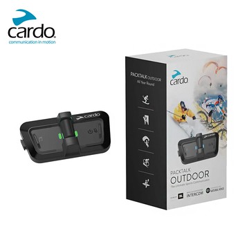 cardo packtalk outdoor 戶外運動通訊藍牙耳機 滑雪對講機 單入