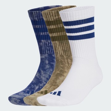 【adidas 愛迪達】 中筒襪 3 雙入 男/女 JI6333