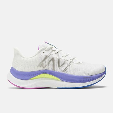 New Balance Fuelcell Propel V4 女 慢跑鞋 運動 寬楦 白紫 [WFCPRCW4]