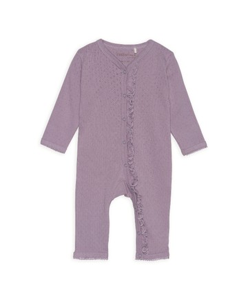 牽絆-斜襟連身兔裝(紫)80cm