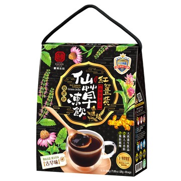 【豐滿生技】紅薑黃紫錐仙草凍飲(即溶包)(25g×8包/盒)