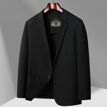 【巴黎精品】現貨+預購 男西裝外套休閒西裝修身西裝機能-商務長袖襯衫彈力免燙男外套3色v1bg29