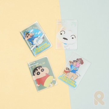 蠟筆小新｜透明護照套 蠟筆小新 小葵 小白 野原一家 護照套 疫苗卡套 KK213