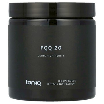 Toniiq, 吡咯喹啉醌 20，120 粒膠囊（每粒膠囊 20 毫克）