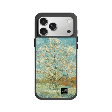 iPhone 17 Pro Max SolidX 黑 - Van Gogh Museum - 盛開的桃花