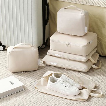 Mr.box  高級旅行壓缩袋六件組 三色可選-2入組任選