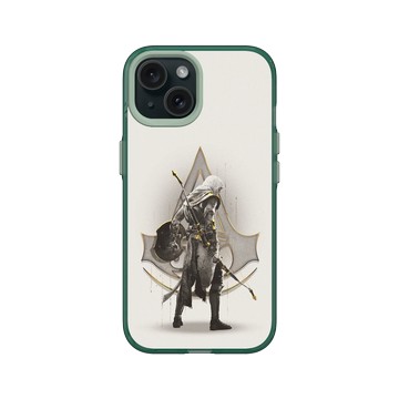 iPhone 15 Clear 憂墨綠 - Assassin's Creed - Bayek
