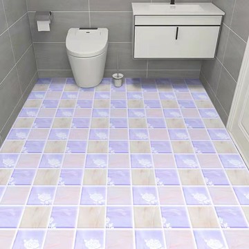 PVC自黏防滑地板貼 浴室防滑地板貼 衛生間浴室地墊貼片 止滑地貼 防水防滑瓷磚貼 加厚耐磨地板貼 #衛浴#防滑用品