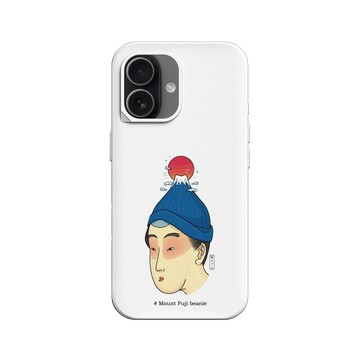 iPhone 17 SolidX 白 - 保羅先生 Mr.Paul - 富士山毛帽