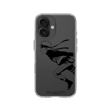 iPhone 16 Clear Case（相機按鈕） 透明 - 火影忍者 Naruto - 素描系列-Naruto