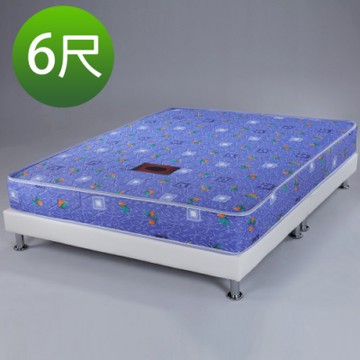Homelike 喜家居印花二線獨立筒床墊-雙人加大6尺(1947)