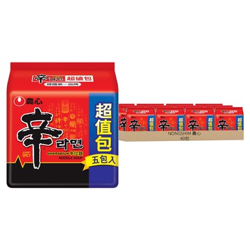 NONGSHIM 農心 辛拉麵超值組 120g  40包