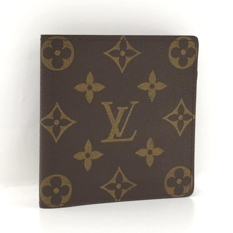 中古】LOUIS VUITTON ポルトビエ ６カルトクレディ 二つ折り 札入れ