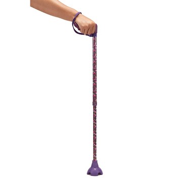 【海夫健康】Merry Sticks 悅杖醫療用手杖(未滅菌) 紳士經典系列 自行站立 人體工學手杖 右手用(酒紅莊園)