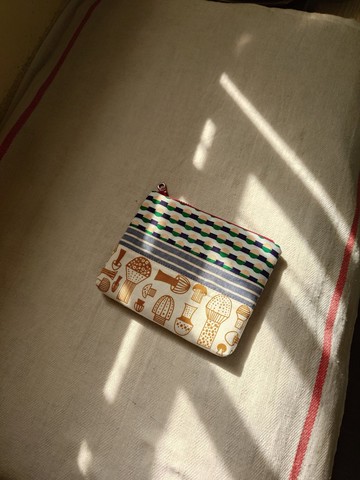 拼接收納零錢包