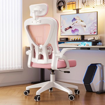 免運 開發票 電腦椅舒適久坐家用辦公椅學生宿舍電競椅人體工學學習椅舒服椅子 快速出貨