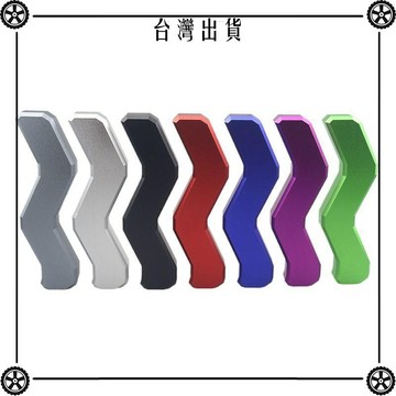 汽車改裝鋁製換擋頭閃電排檔頭鋁合金閃電形波棍頭掛速杆掛擋頭 可開發票✔Car Supplies 🚗臺灣出貨🚗