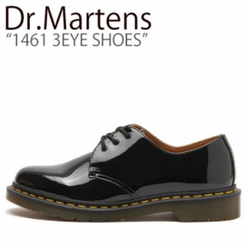 ドクターマーチン スニーカー Dr Martens メンズ レディース 1461 3eye Shoes 1461 3ホールシューズ Black ブラック シューズ 通販 Lineポイント最大1 0 Get Lineショッピング