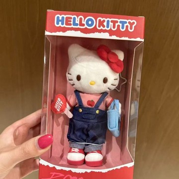 小包臺灣新品上市🐴🌟三麗鷗HelloKitty的一天系列國內限定女明星凱蒂貓可愛毛絨包掛件🌟