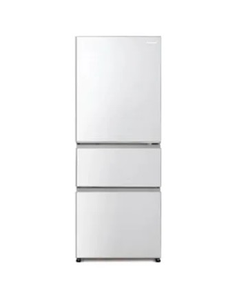 Panasonic 國際牌 385公升新一級能源效率三門變頻左開冰箱-晶鑽白(NR-C384HVL-W1)
