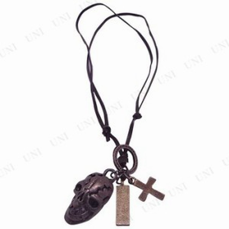 アンティークスタイルレザーネックレス ヒビ入りスカル アクセサリー ネックレス ジュエリー メンズ 男性用 通販 Lineポイント最大1 0 Get Lineショッピング