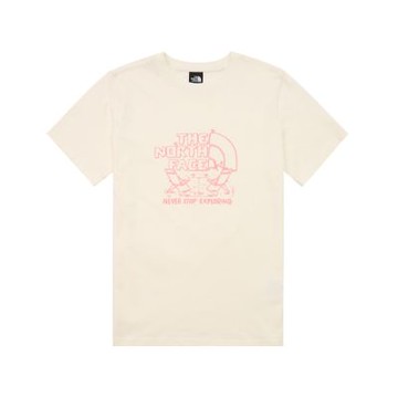 The North Face W TNF ESSENTIAL CAMP REGULAR SS TEE GRAP 女 短袖上衣 NF0A8GXEQLI