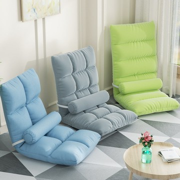 懶人沙發榻榻米單人折疊床上靠背座椅子宿舍日式坐墊飄窗小沙發