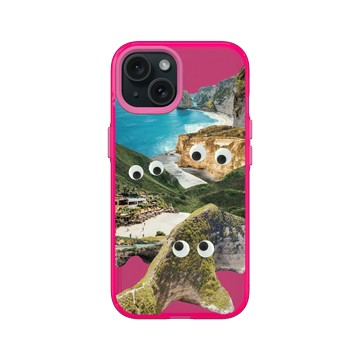 iPhone 15 Clear 粉漾桃 - LOOK！多看我一眼 LOOK! Nature Seeks Attention - 人在做 峇里島在看