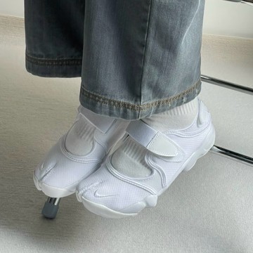 NIKE W AIR RIFT BREATHE 全白 涼鞋 魔鬼氈 分趾鞋 女鞋 DN1338-100
