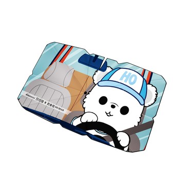 【安伯特】HO Bear賀參熊車用遮陽傘 (傘式遮陽傘 遮陽隔熱 擋風玻璃遮光簾 前擋遮陽)