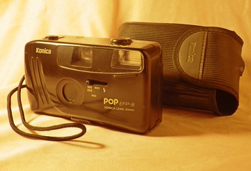 KONICA POP EFP-8 35 毫米底片輕巧相機閃光燈復古測試作品