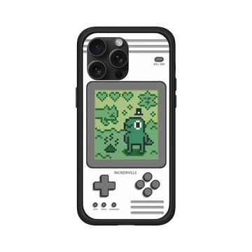 iPhone 15 Pro Max Mod NX 黑 - 怪奇事物所 Incrediville - 8-bit所長飼育家