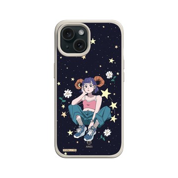 iPhone 15 SolidX 貝殼灰 - 子凡 Zzifan_z - 牡羊座女孩