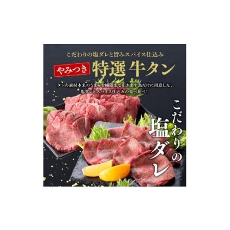 ふるさと納税 ※数量限定※味付き牛タン（厚切り薄切り）計4種 約1,000g【 厚切り 牛 薄切り 牛 肉 牛 牛肉 タン 牛タン スライス 牛 BBQ .. 宮崎県川南町