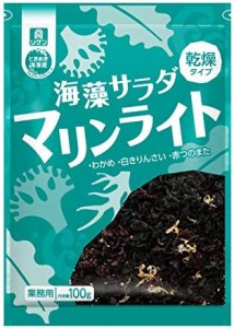 理研ビタミン 海藻サラダ マリンライト 100g