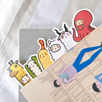Pabo 2 合 1 書籤 & 小卡
